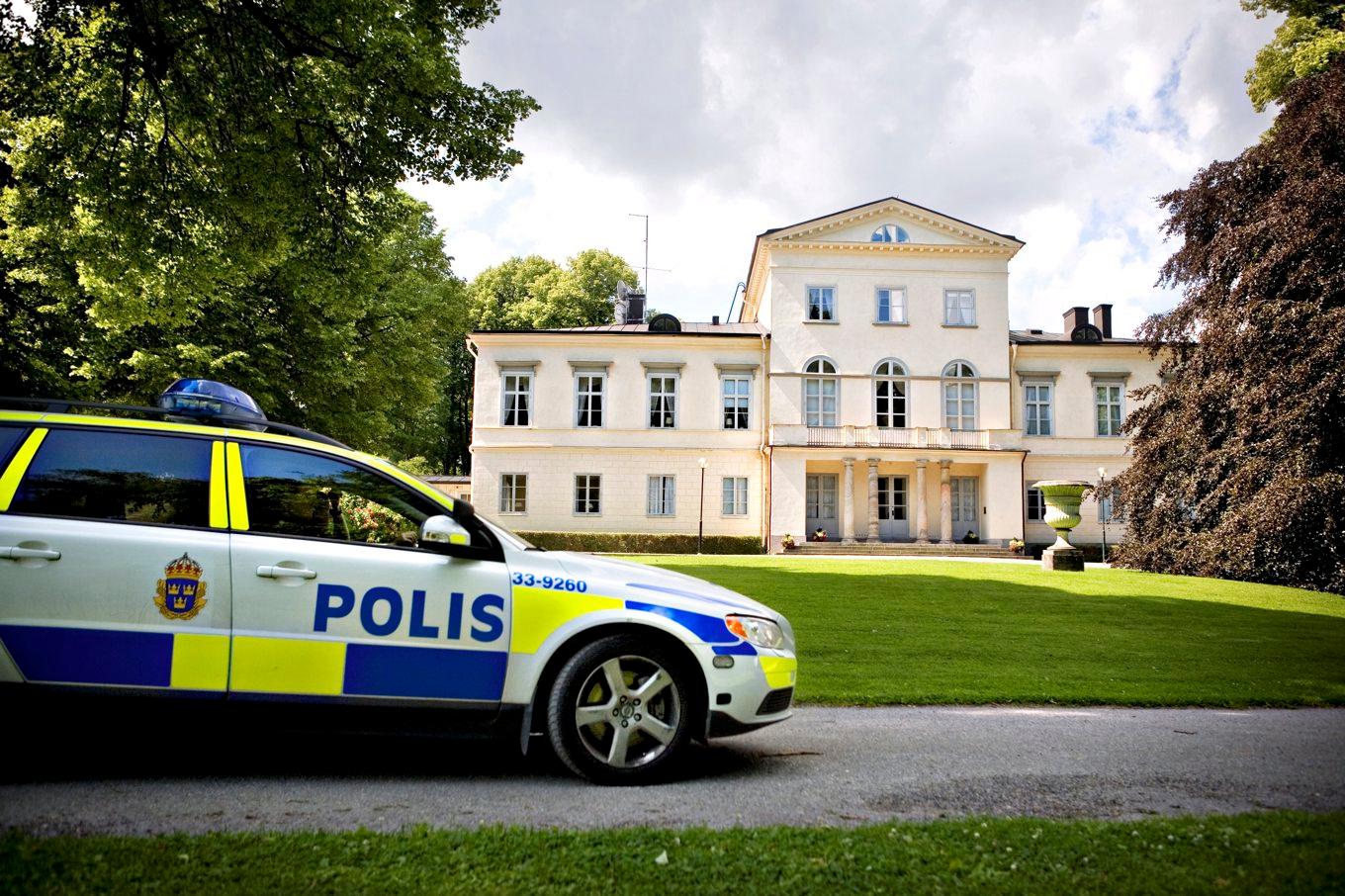 Den åtalade hade två knivar och en hammare på sig när han greps vid Haga slott i Solna. Arkivbild. Foto: Casper Hedberg/SvD-TT