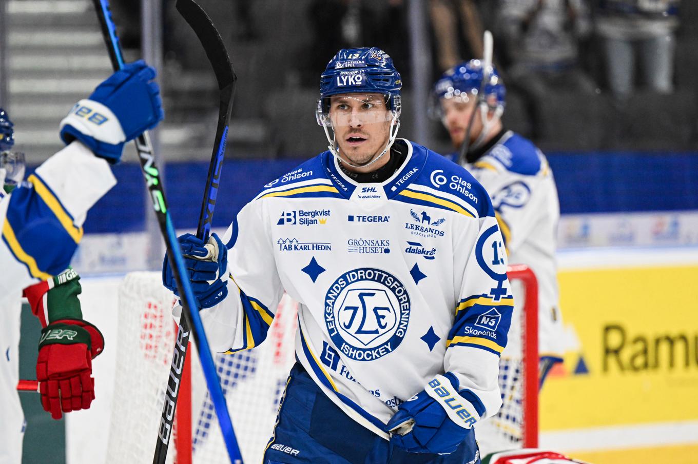 Jon Knuts stod för ett snöpligt självmål när Leksand föll borta mot Luleå, 4–5 efter straffar. Arkivbild. Foto: Björn Larsson Rosvall/TT