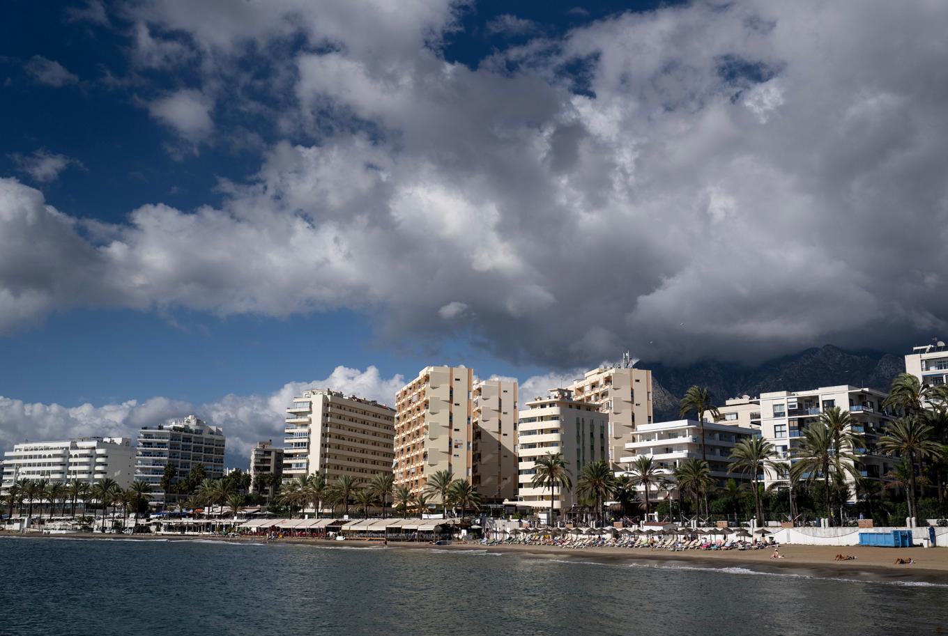 Tre maffiamedlemmar har gripits på Costa del Sol i Spanien. Arkivbild. Foto: Christine Olsson/TT