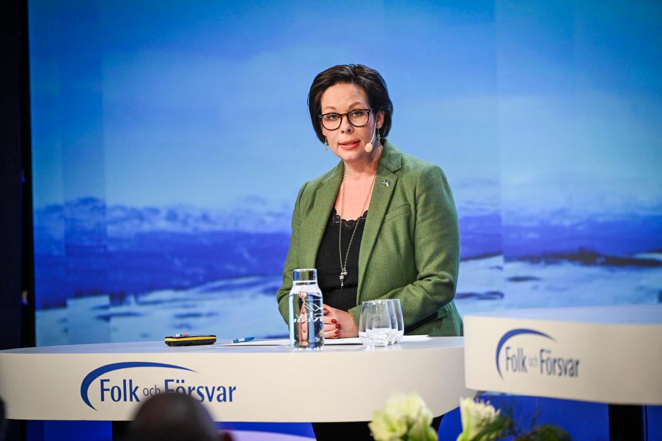 Utrikesminister Maria Malmer Stenergard (M). Foto: Pontus Lundahl/TT