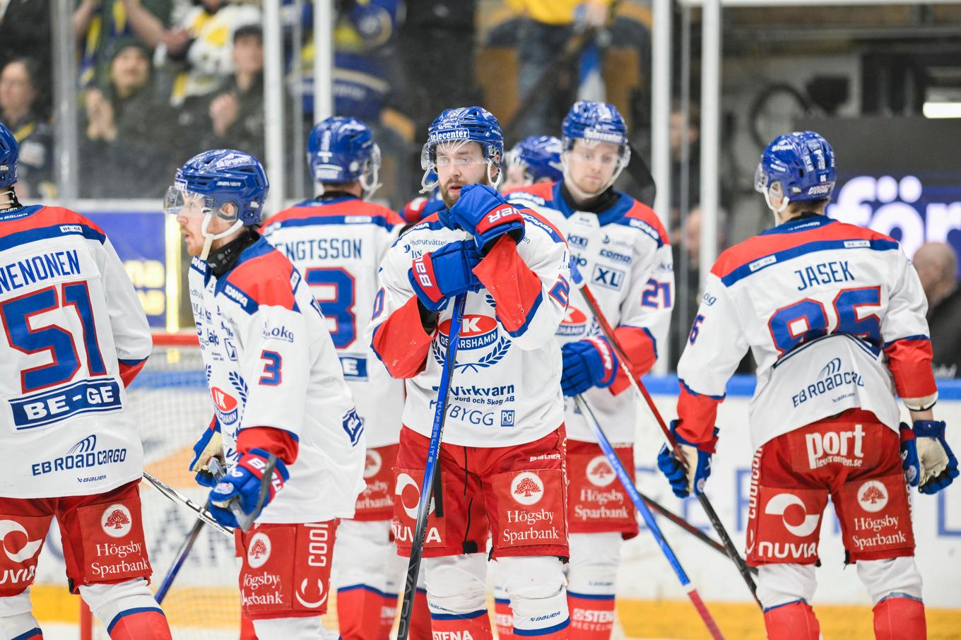 Oskarshamn har det tufft i hockeyallsvenskan. Arkivbild. Foto: Mikael Fritzon/TT