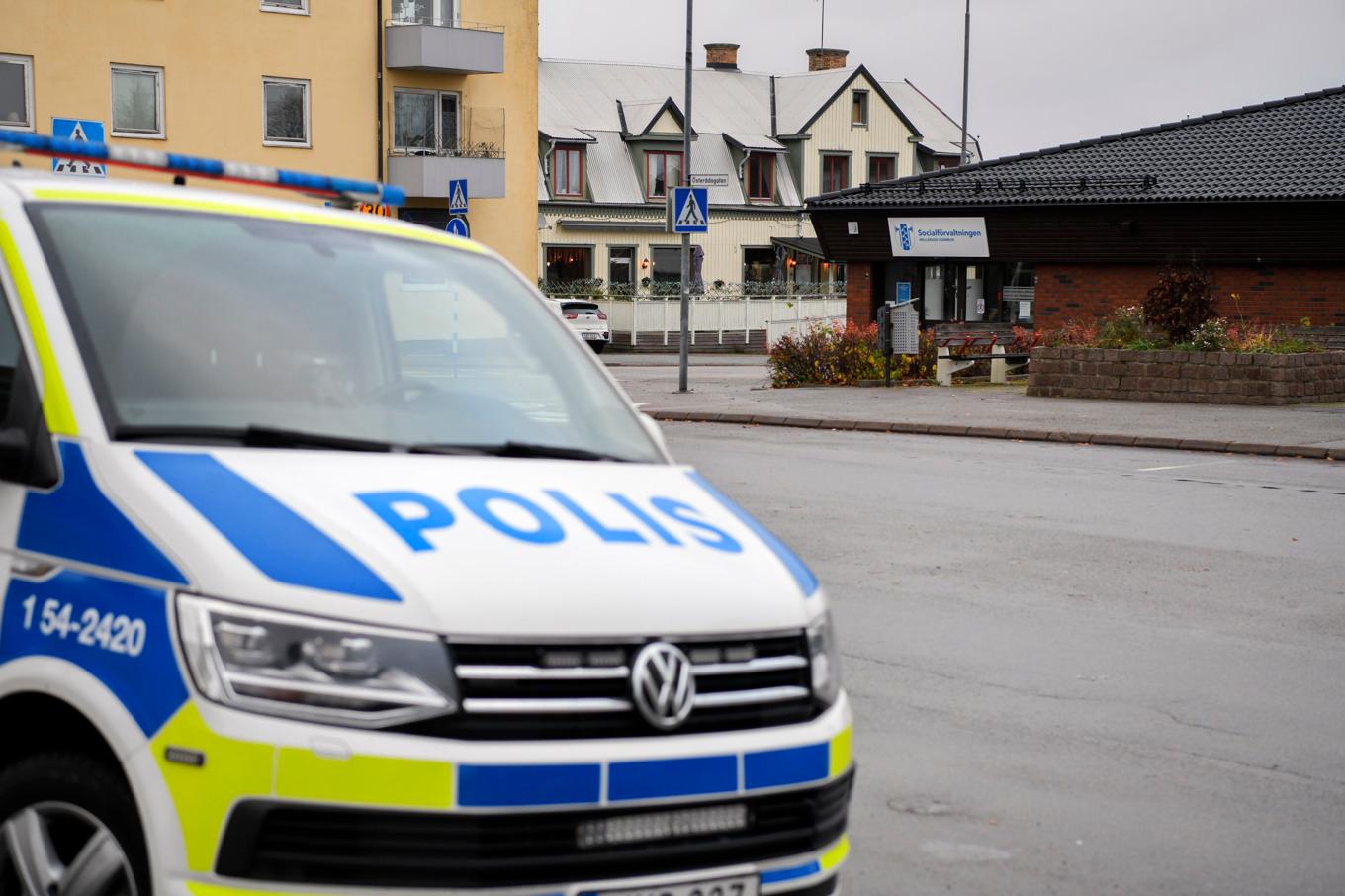 En man åtalas nu för attacken mot socialkontoret i Mellerud i höstas. Arkivbild. Foto: Kent Eng/TT