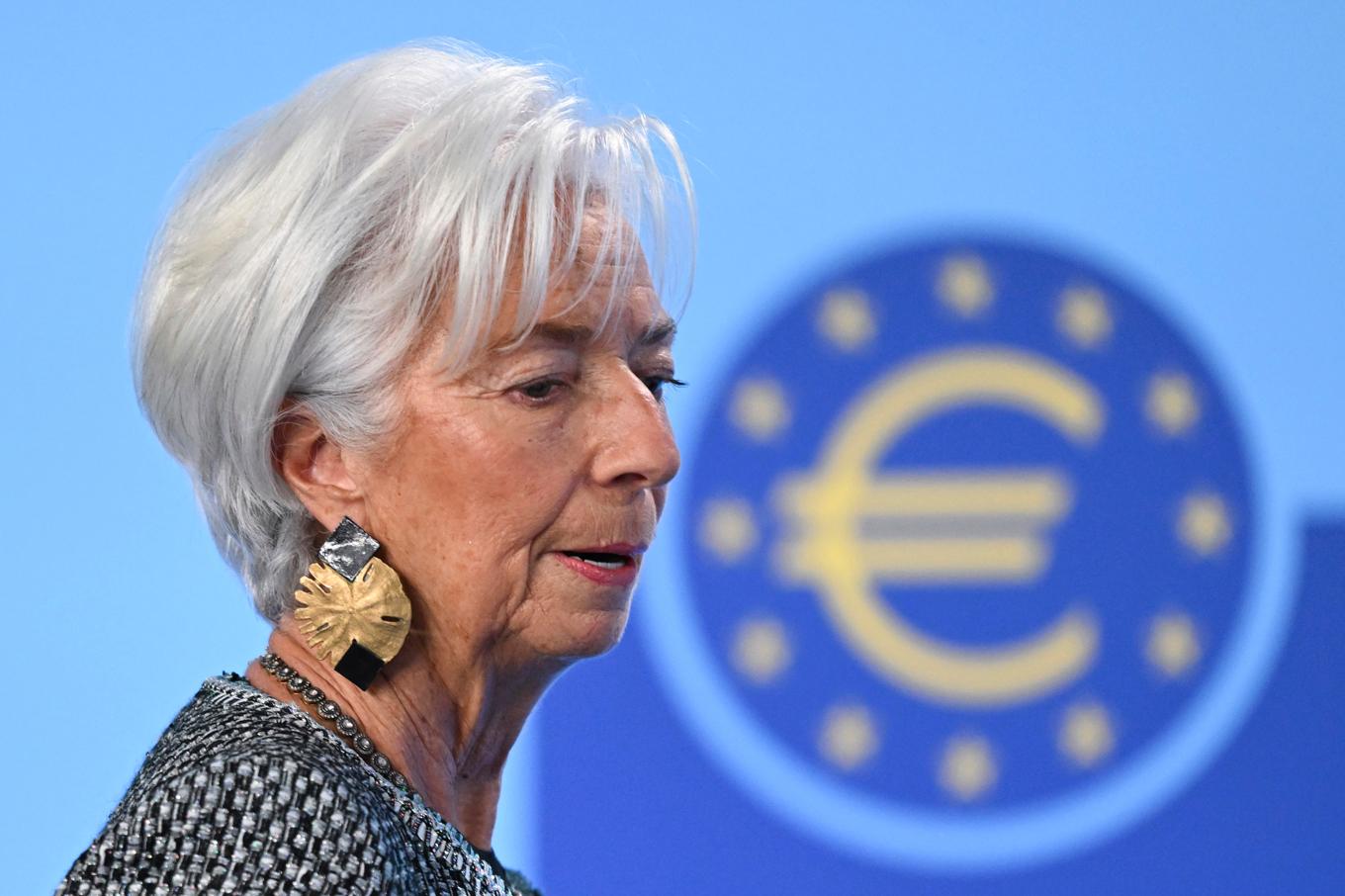 ECB-chefen Christine Lagarde. Arkivbild Foto: Arne Dedert/AP/TT