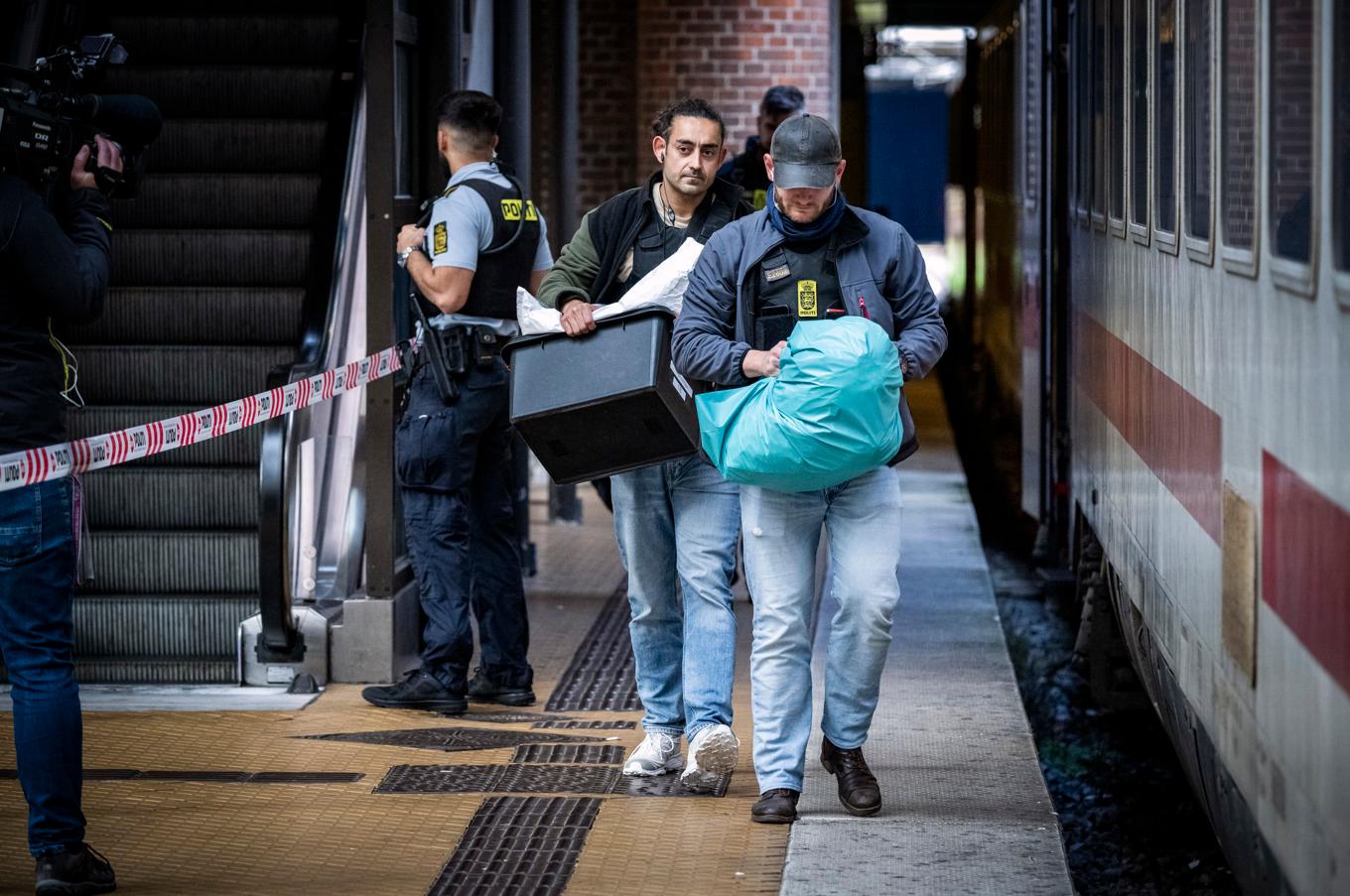 Två personer greps på centralstationen i Köpenhamn och är nu misstänkta för terrorbrott. Arkivbild. Foto: Johan Nilsson/TT