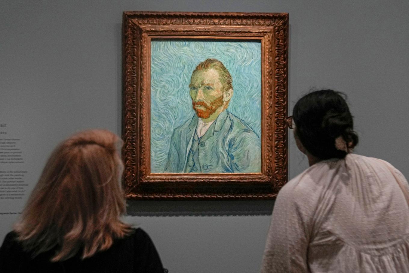 Ett självporträtt av Vincent Van Gogh. Arkivbild. Foto: Michel Euler/AP/TT