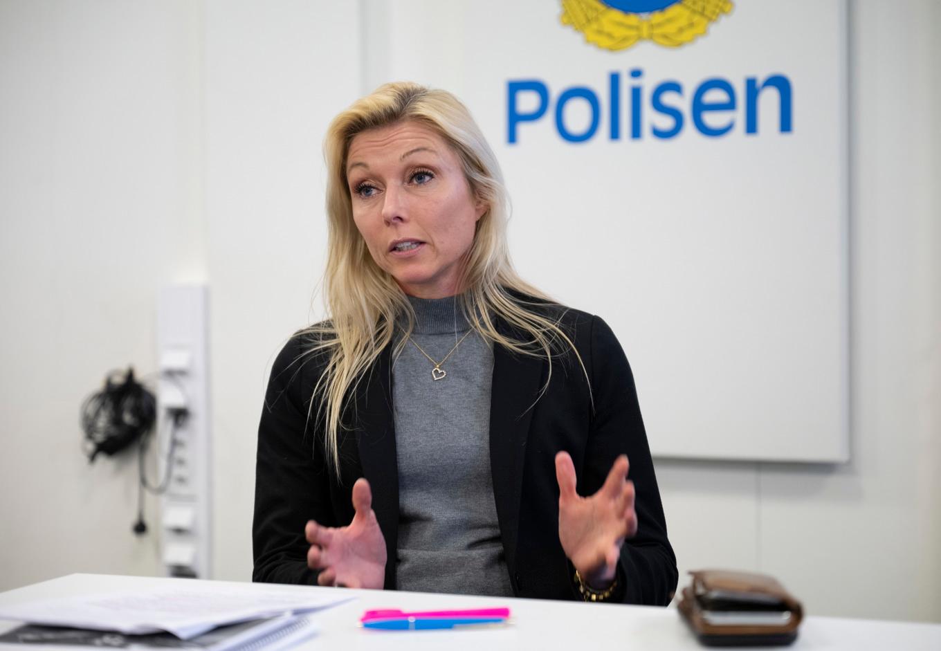 Europolchefen Linda H Staaf bekräftar för Aftonbladet att Europol erbjuder sin hjälp i samband med sprängningarna. Arkivbild. Foto: Fredrik Sandberg/TT