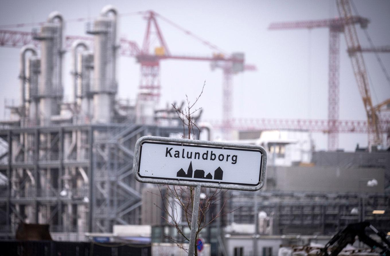 Novo Nordisk storsatsar i den danska småstaden Kalundborg och bygger ut fabriksområdet för cirka 65 miljarder kronor. Foto: Johan Nilsson/TT