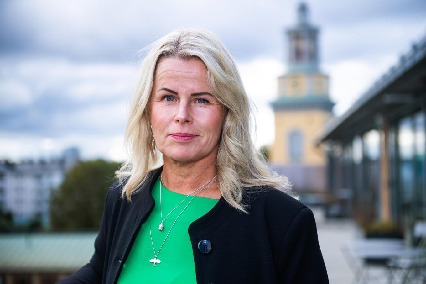 Anna Olskog, ordförande för Sveriges Lärare. Arkivbild. Foto: Jakob Åkersten Brodén/TT