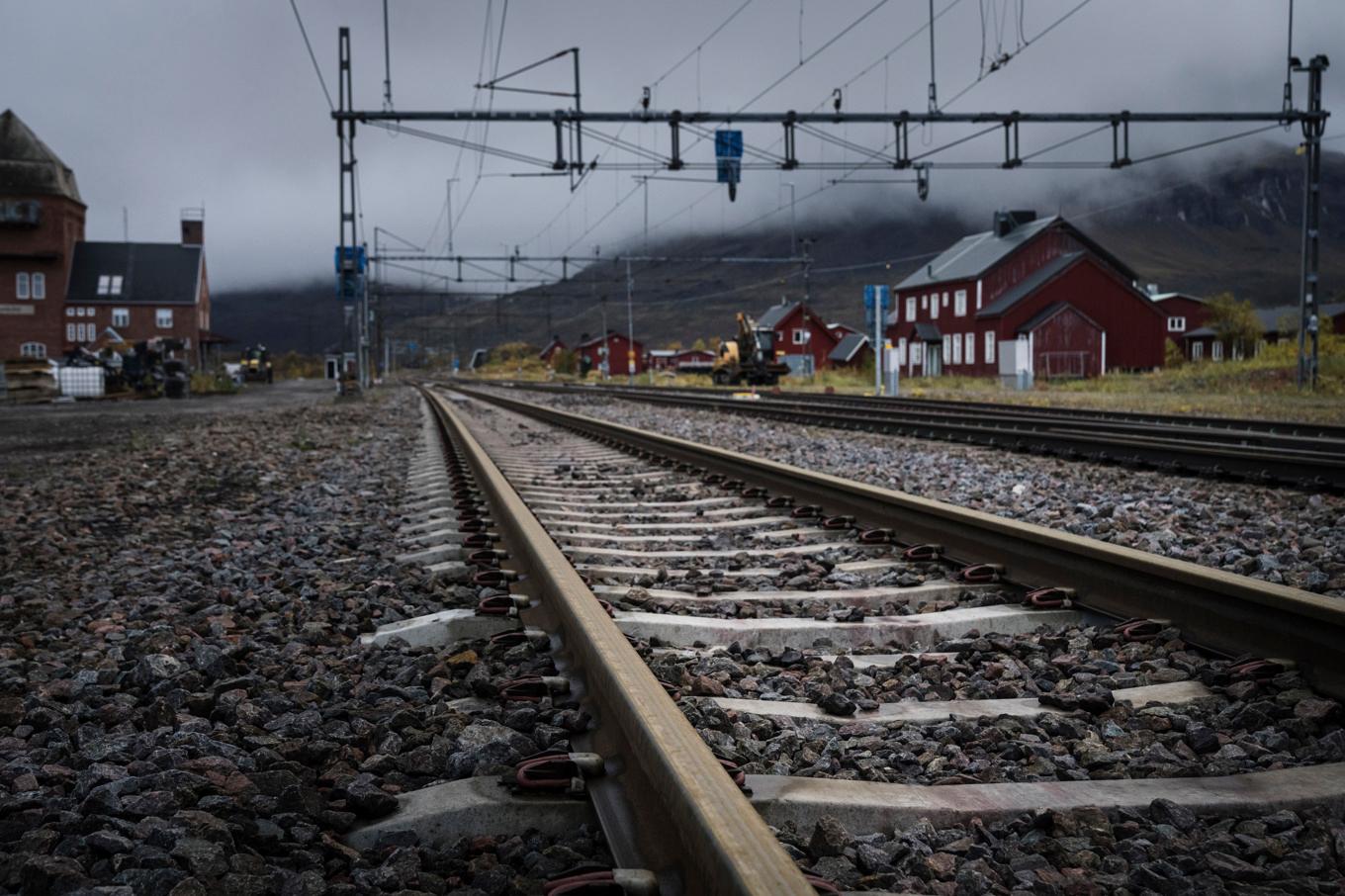 Urspårningarna på Malmbanan mellan Luleå och Narvik har lett till miljardförluster. Arkivbild. Foto: Anna Tärnhuvud/SVD/TT