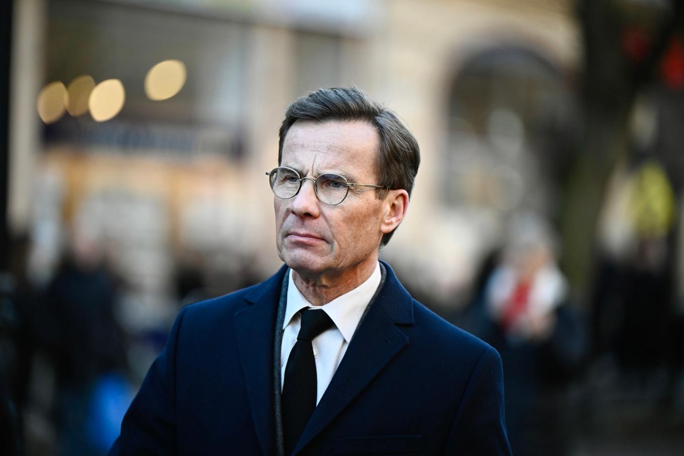 Ulf Kristersson vill inte föregripa utredningen, men förstår att det finns en rädsla hos många som tror att gärningsmannen i Örebro hade rasistiska motiv. Foto: Christine Olsson/TT