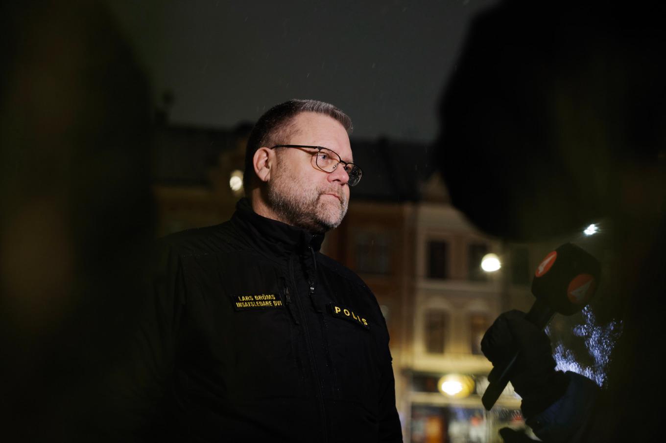 Lars Bröms är insatsledare för den grupp inom polisen som har arbetat med identifieringen av de döda. Foto: Pavel Koubek/TT