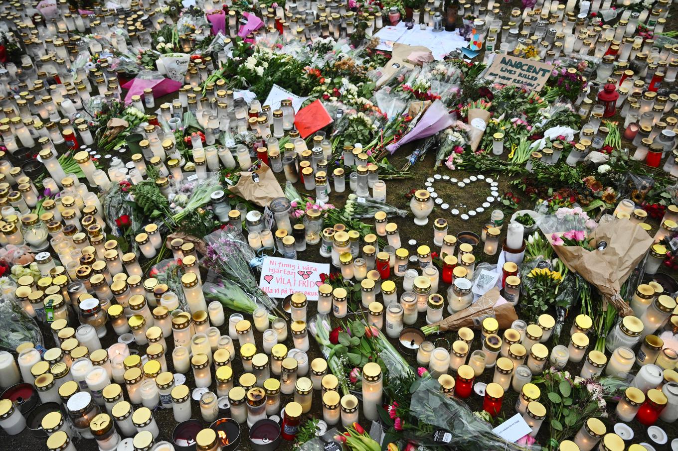 Tio personer sköts till döds av den misstänkte gärningsmannen. Alla var från Örebro län. Foto: Claudio Bresciani/TT