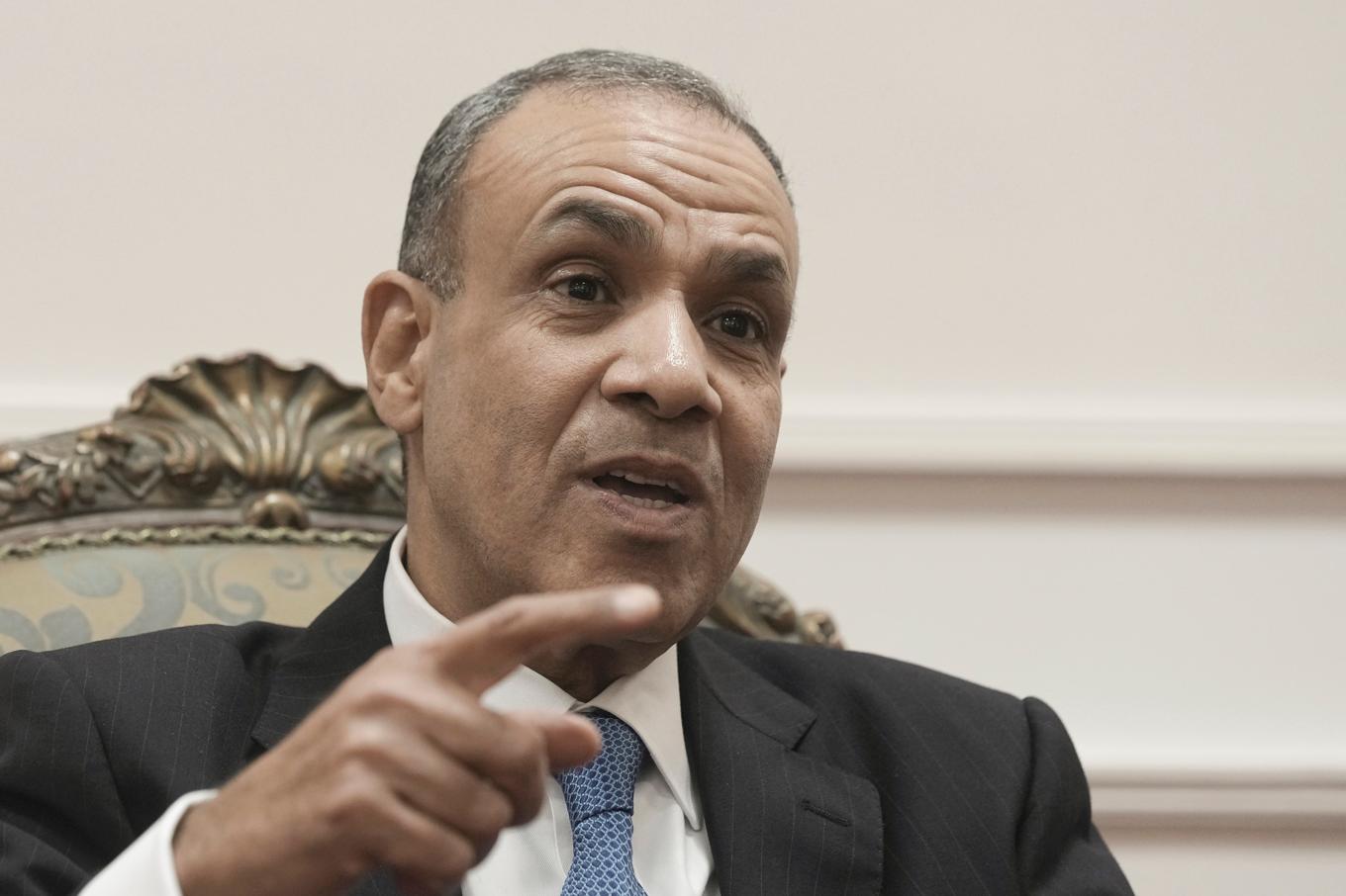 Egyptens utrikesminister Badr Abdelatty. Bild från i januari. Foto: Amr Nabil/AP/TT