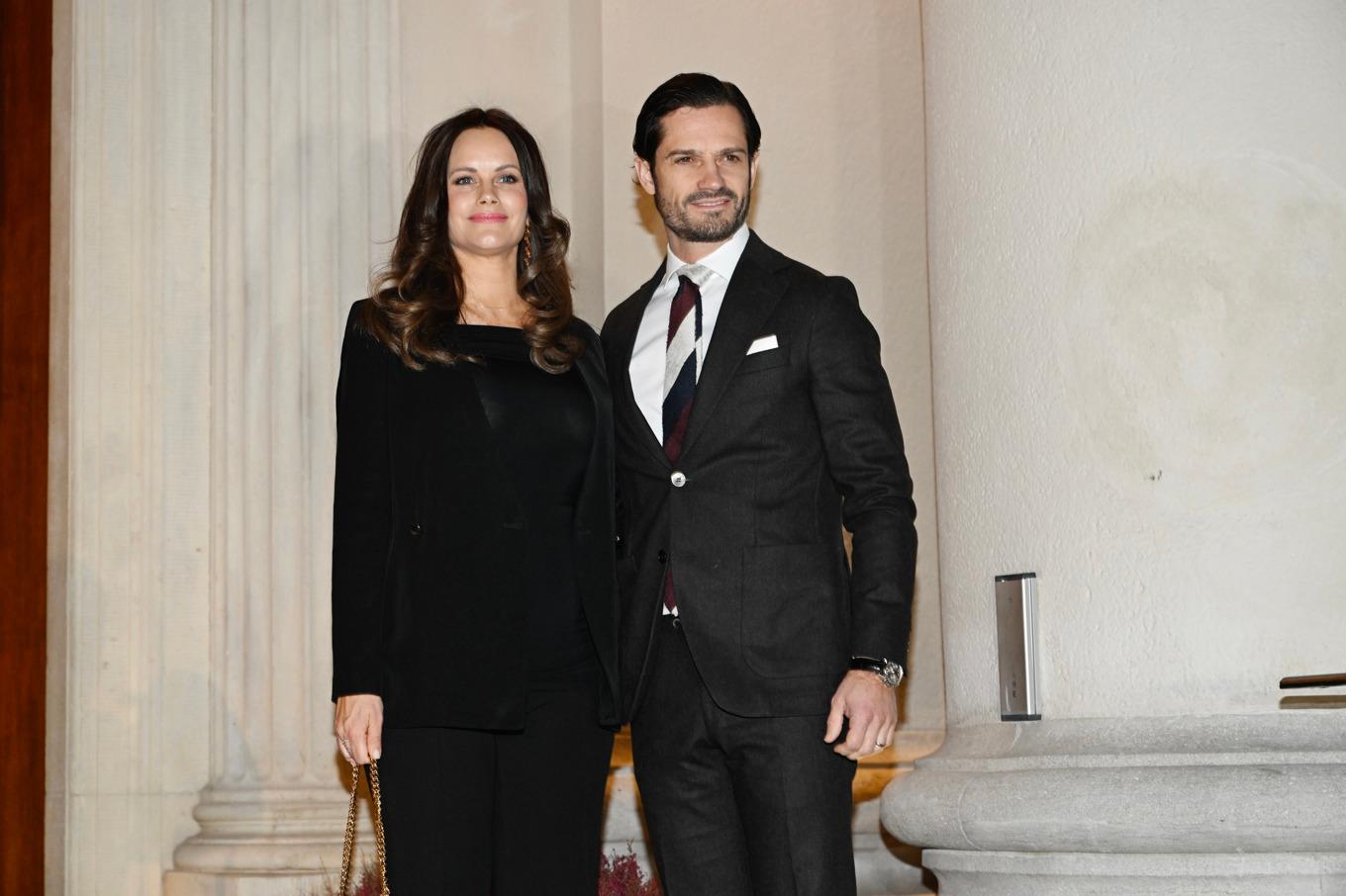 Prins Carl Philip och prinsessan Sofia i december 2024. Foto: Pontus Lundahl/TT