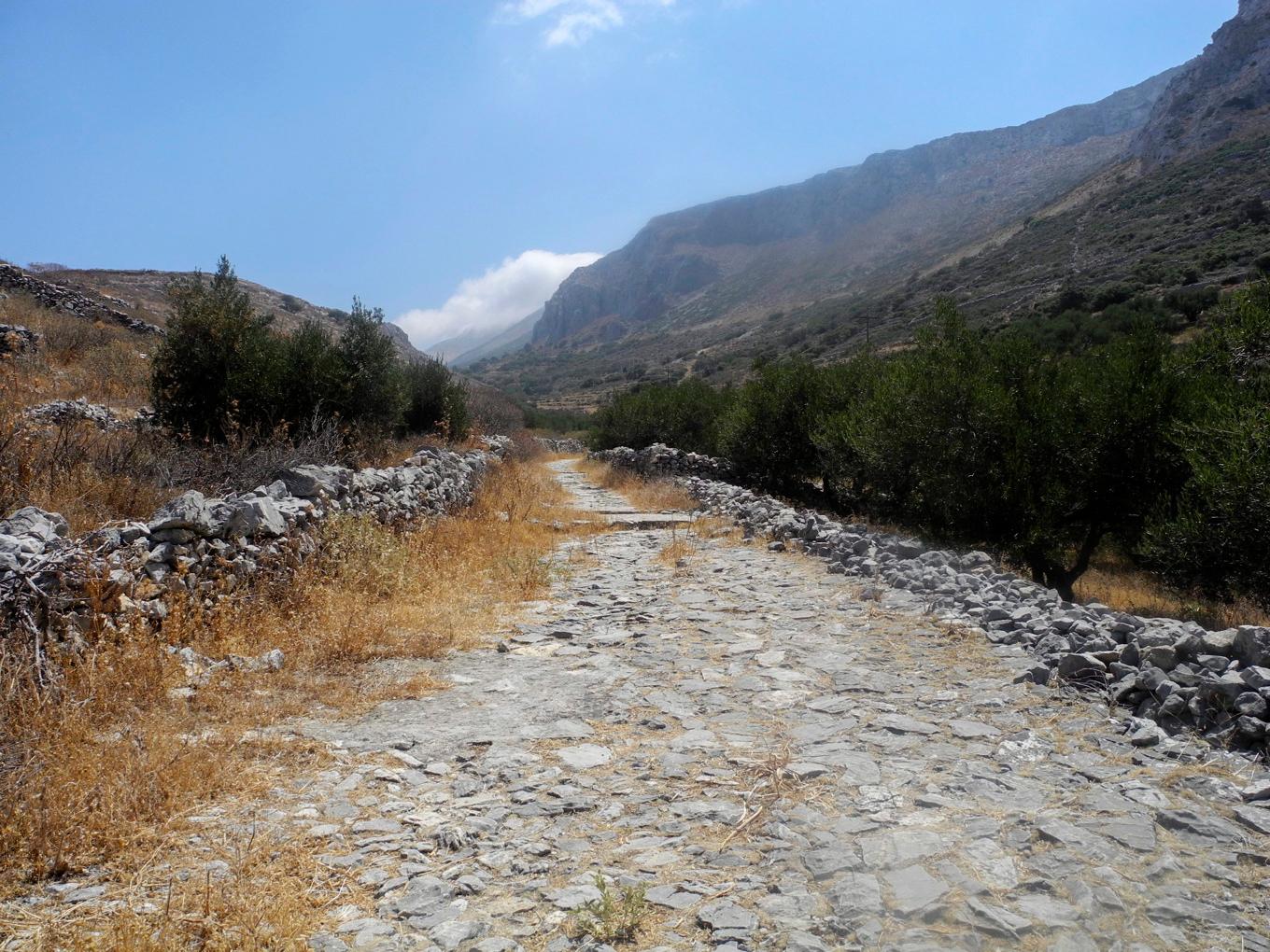 Den grekiska ön Amorgos har drabbats av tusentals skalv. Arkivbild. Foto: Leif R Jansson/TT