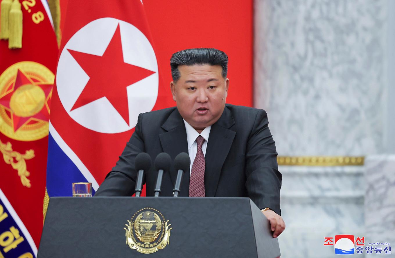 Nordkoreas ledare Kim Jong-Un. Arkivbild. Foto: TT