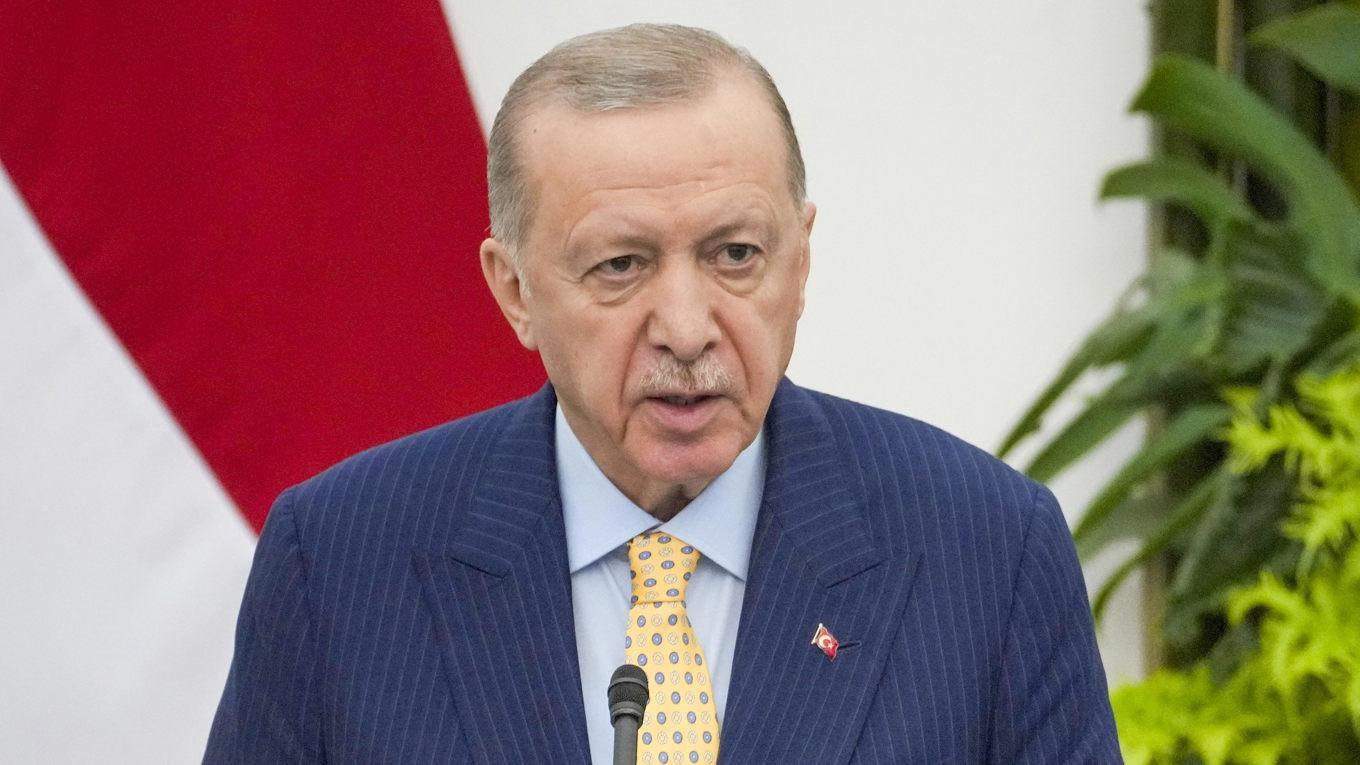 Turkiets president Recep Tayyip Erdogan förra veckan. Foto: Achmad Ibrahim/AP/TT