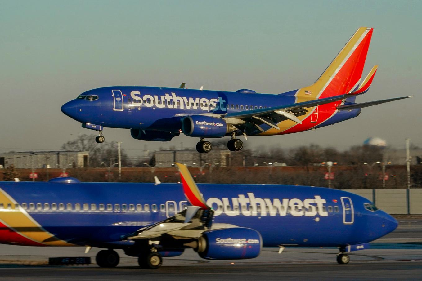 Det amerikanska flygbolaget Southwest Airlines planerar att sparka 15 procent av de anställda. Arkivbild. Foto: Kiichiro Sato/AP/TT