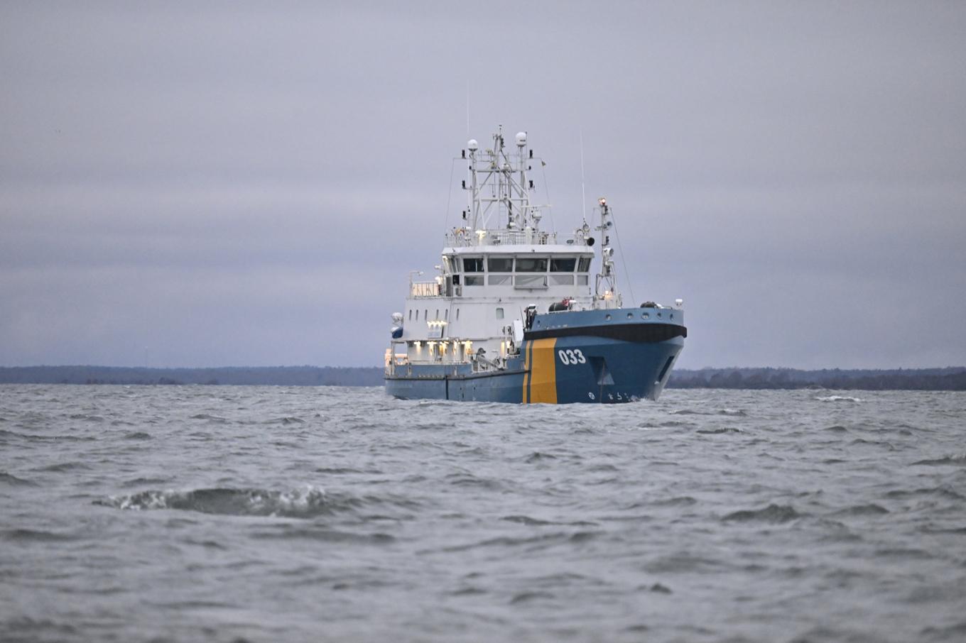 Kustbevakningen bekräftar att åklagarmyndigheten har inlett en förundersökning efter att ett nytt kabelbrott upptäckts. Arkivbild. Foto: Johan Nilsson/TT