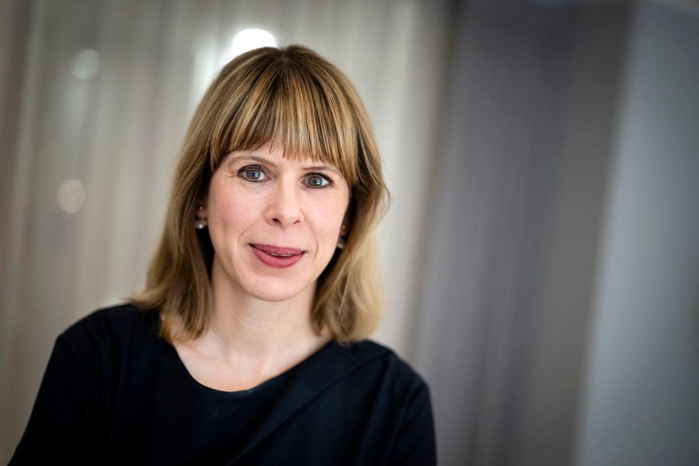 Kristin Magnusson Bernard, vd för Första AP-fonden, ser ljuspunkter hos Northvolt. Arkivbild. Foto: Pontus Lundahl/TT