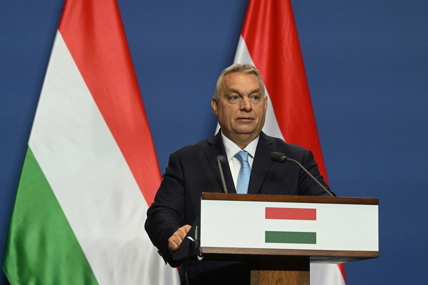 Ungerns premiärminister Viktor Orbán. Arkivbild. Foto: Szilard Koszticsak/MTI via AP/TT