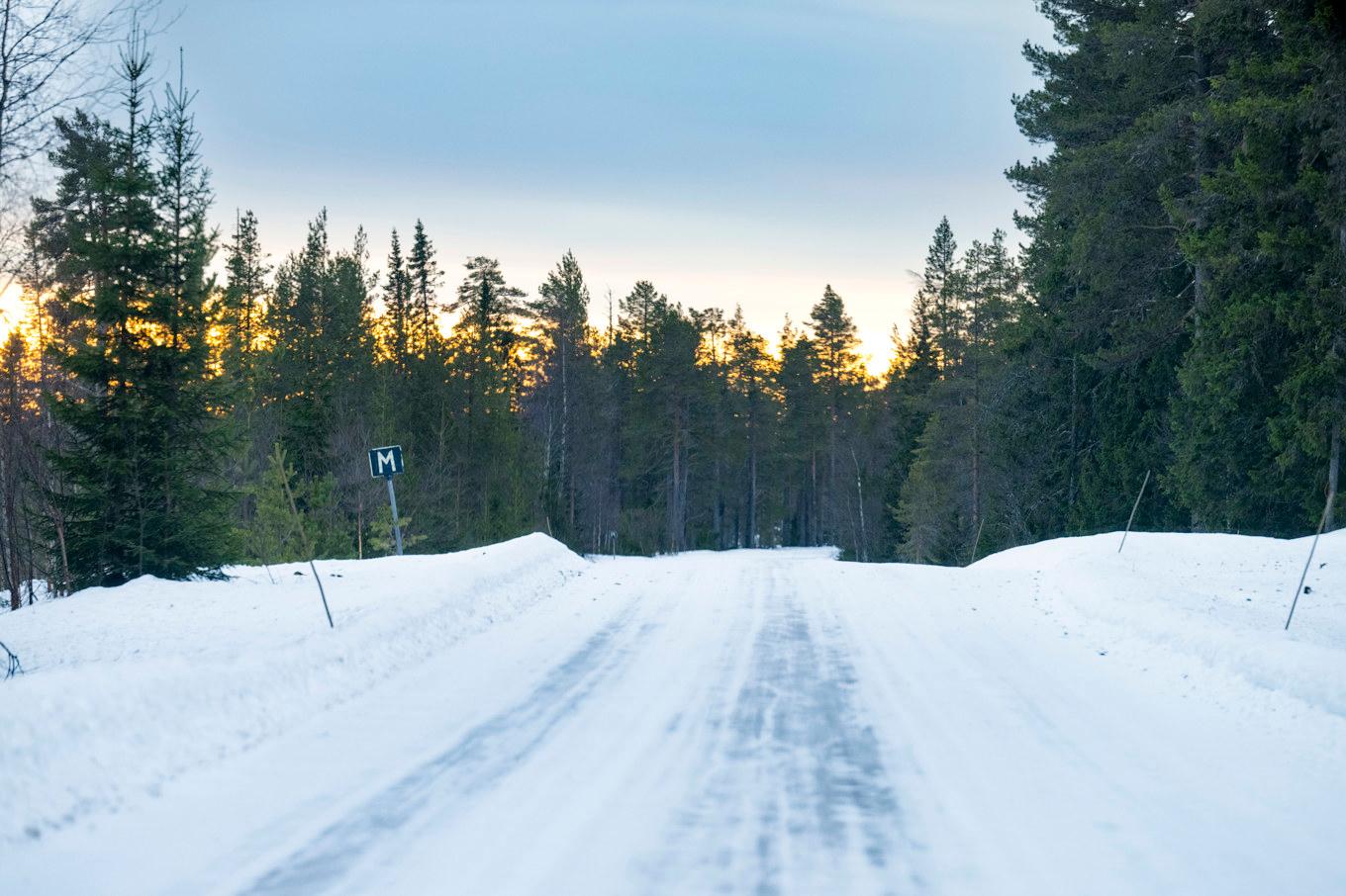 SMHI har varnat för plötslig ishalka i norr. Arkivbild. Foto: Pontus Lundahl/TT