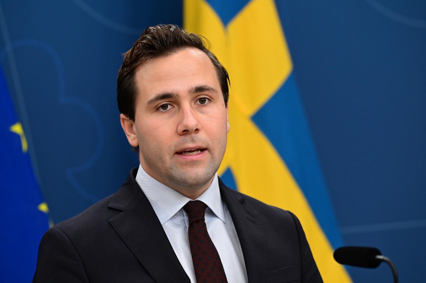 Enligt bistånds- och utrikeshandelsminister Benjamin Dousa (M) är det nya stödet för det ukrainska kulturarvet angeläget. Arkivbild. Foto: Jonas Ekströmer/TT