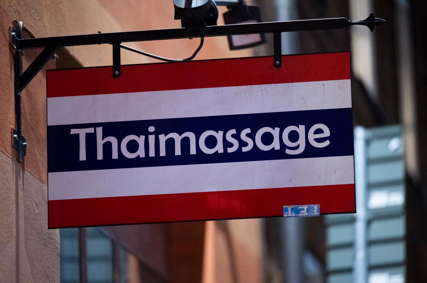 Thaimassagesalonger som kopplas till sexhandel är knutna till friskvårdsportalen Epassi, enligt en granskning från P4. Arkivbild. Foto: Fredrik Sandberg/TT