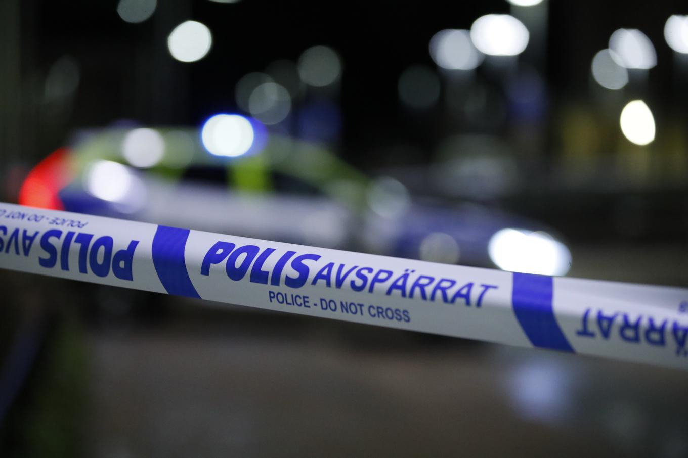 Två personer har gripits efter en misstänkt skottlossning i Linköping. Arkivbild. Foto: Caisa Rasmussen/TT