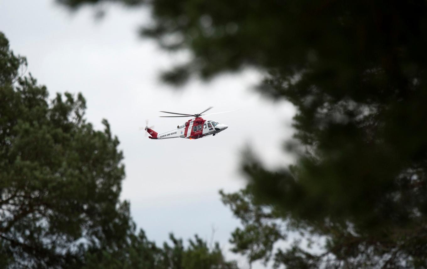 Sjöfartsverket ska lägga ner två helikopterbaser för att spara pengar. Då oroar sig Svenska kryssarklubben för sämre sjöräddning. Arkivbild. Foto: Johan Nilsson/TT