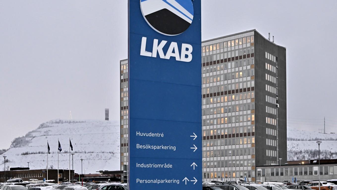 LKAB i Kiruna har utsatts för skadegörelse. Arkivbild. Foto: Jonas Ekströmer/TT