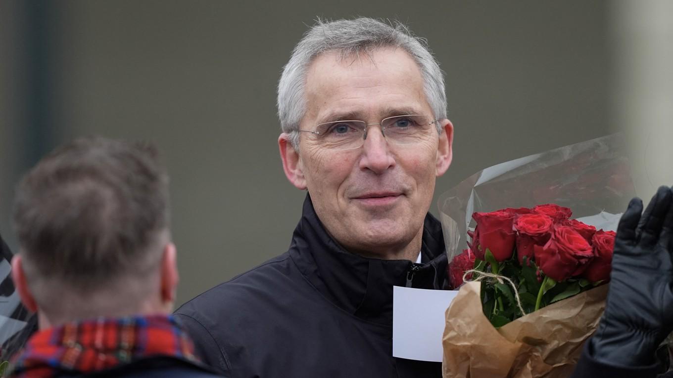 Jens Stoltenberg efter utnämningen till ny finansminister i Norge. Foto: Lise Åserud/NTB/AFP via Getty Images