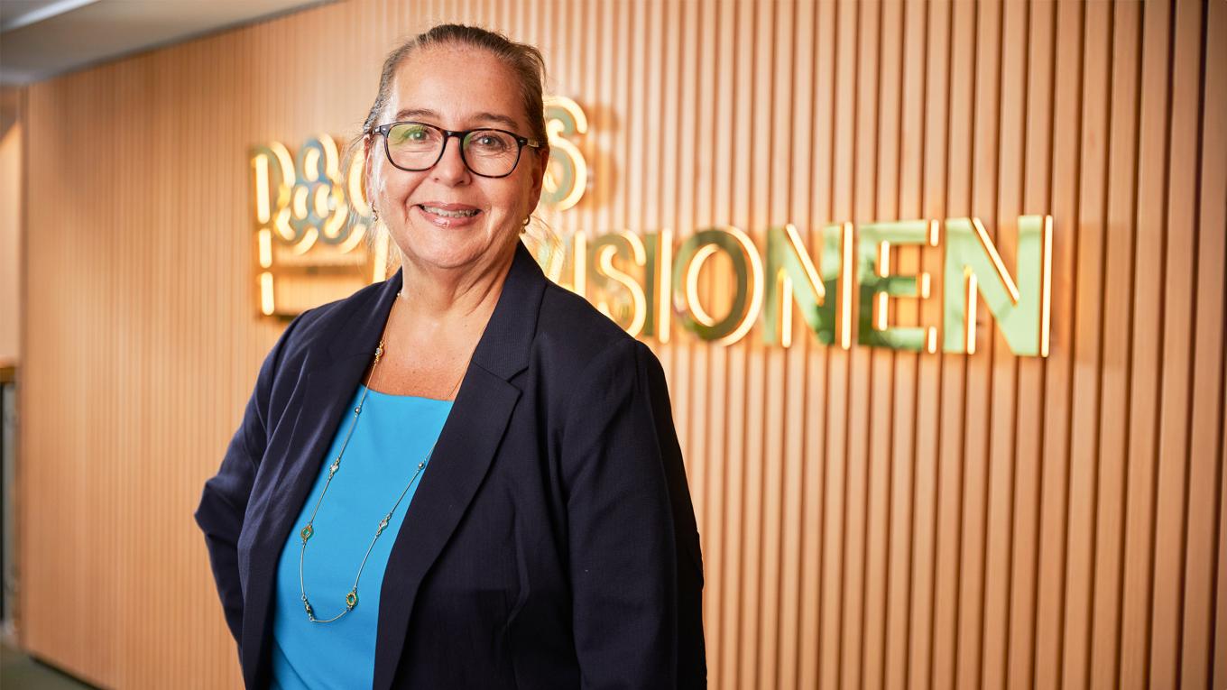 Riksrevisor Christina Gellerbrant Hagberg levererade den 11 februari årets första granskningsrapport, som handlade om de tillfälliga anstånden med skatteinbetalningar under pandemin. Foto: Riksrevisionen