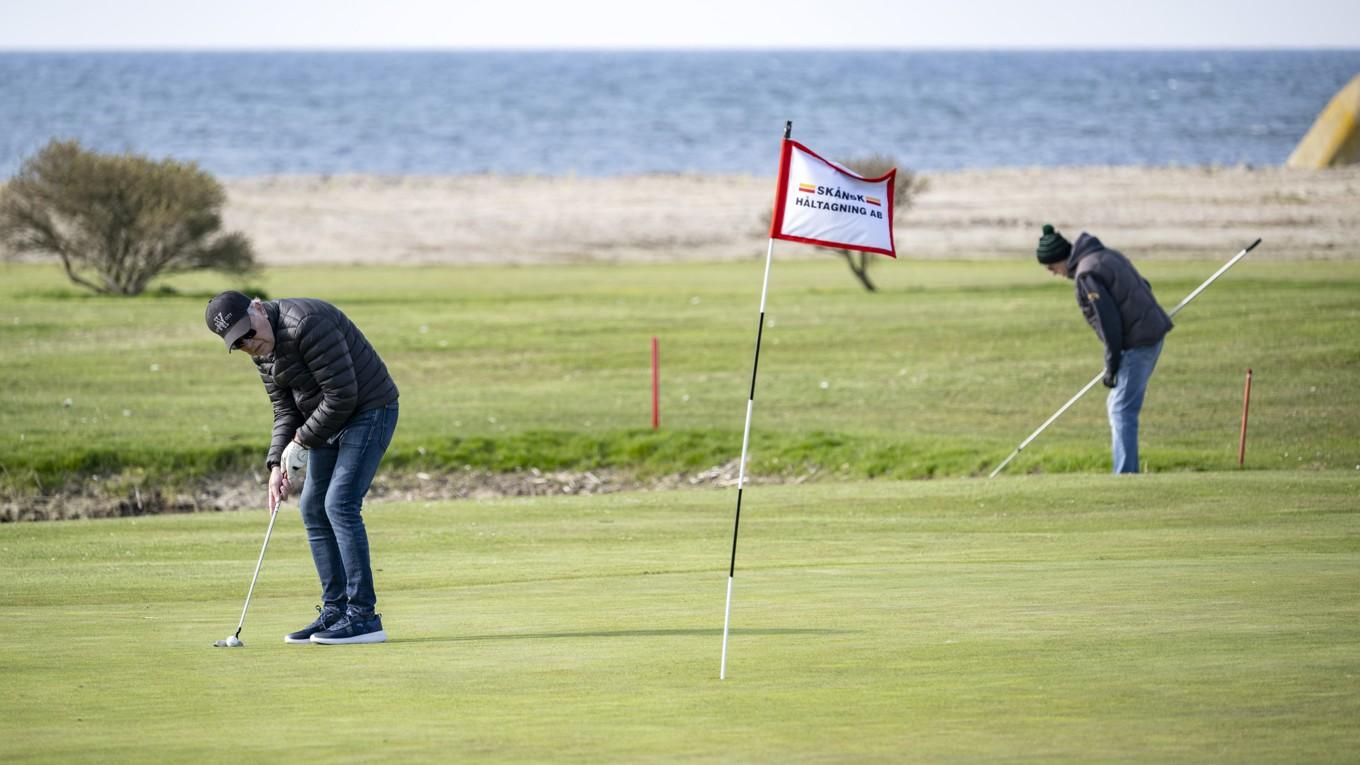 Det blåser upp till strid inom svensk golf. Nu vill förbundet sätta stopp för brevlådeklubbarna genom att begränsa antalet golf-id. Foto: Johan Nilsson/TT