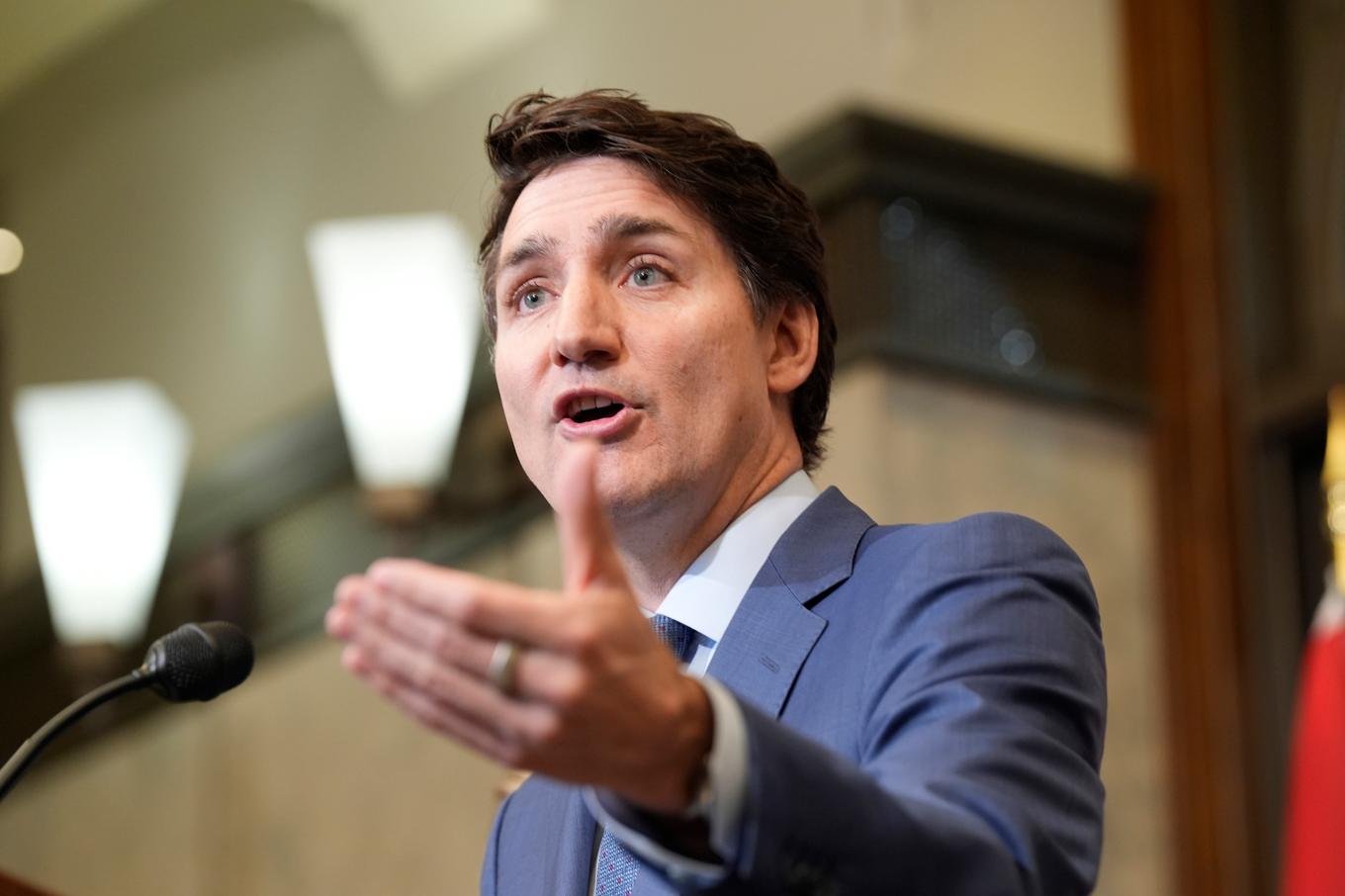 Kanadas premiärminister Justin Trudeau. Foto: Adrian Wyld/AP/TT