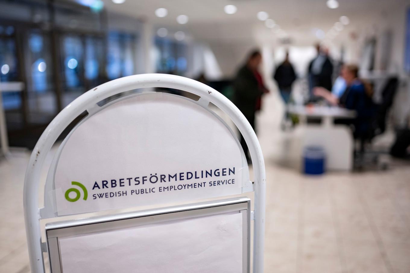 Arbetsförmedlingens hemsida ligger nere. Arkivbild. Foto: Johan Nilsson/TT