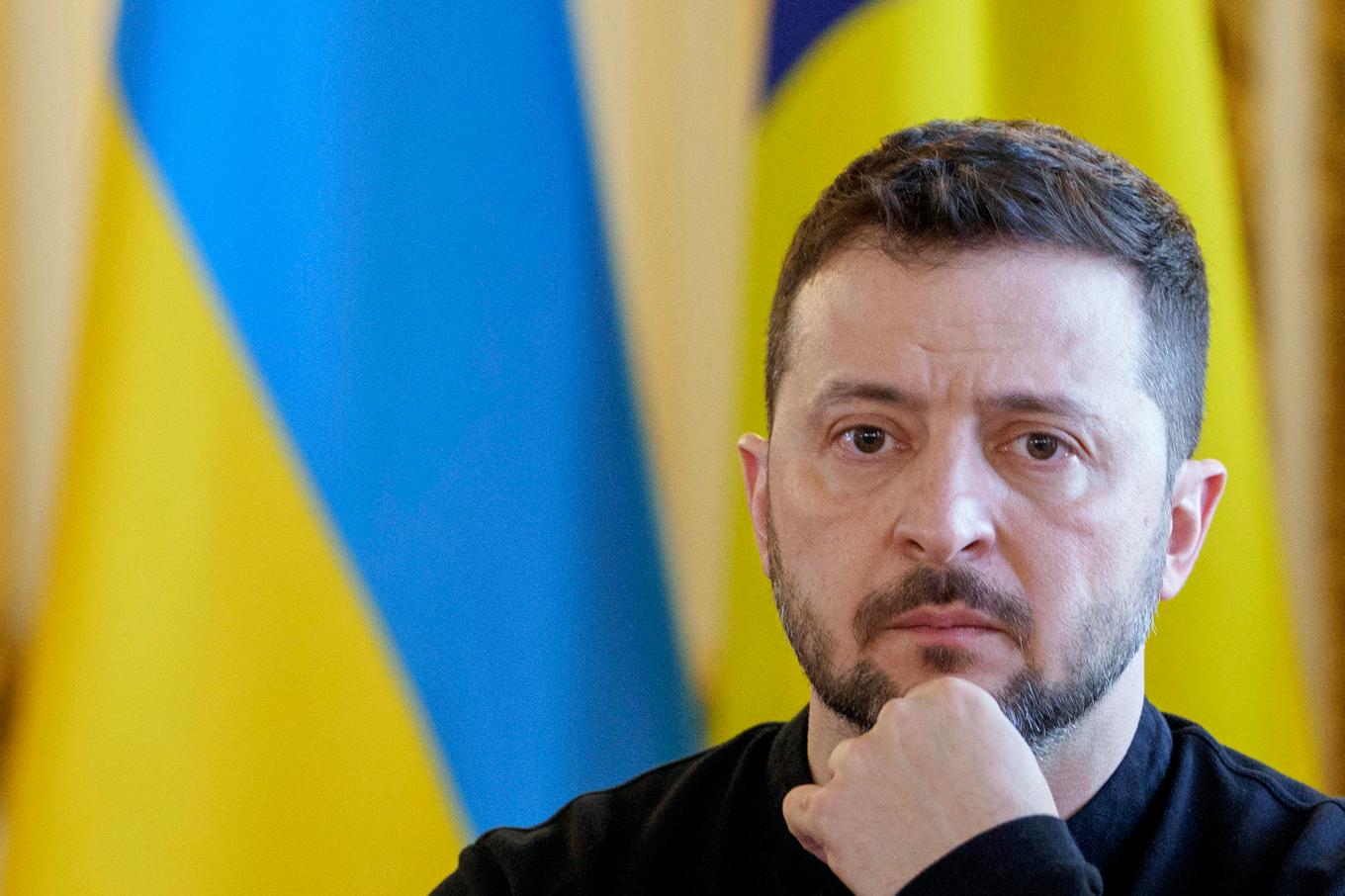 Ukrainas president Volodymyr Zelenskyj på bild från tidigare i mars. Foto: Javad Parsa/NTB/TT