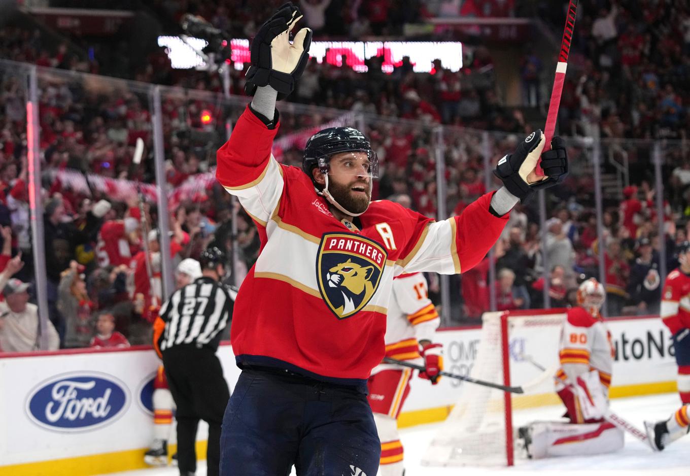 Aaron Ekblad. Arkivbild. Foto: Lynne Sladky/AP/TT