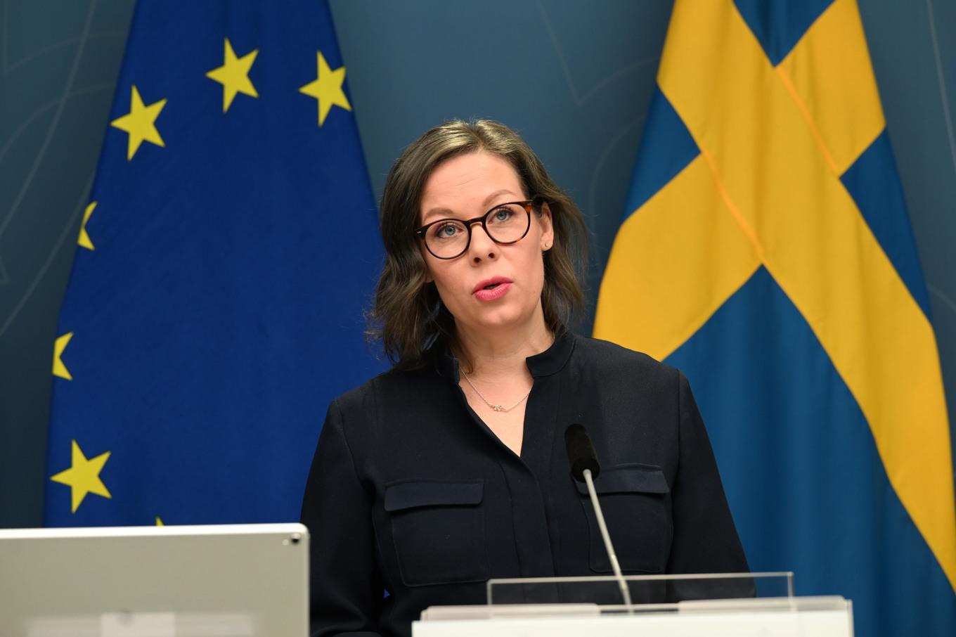 Utrikesminister Maria Malmer Stenergard (M). Foto: Fredrik Sandberg/TT