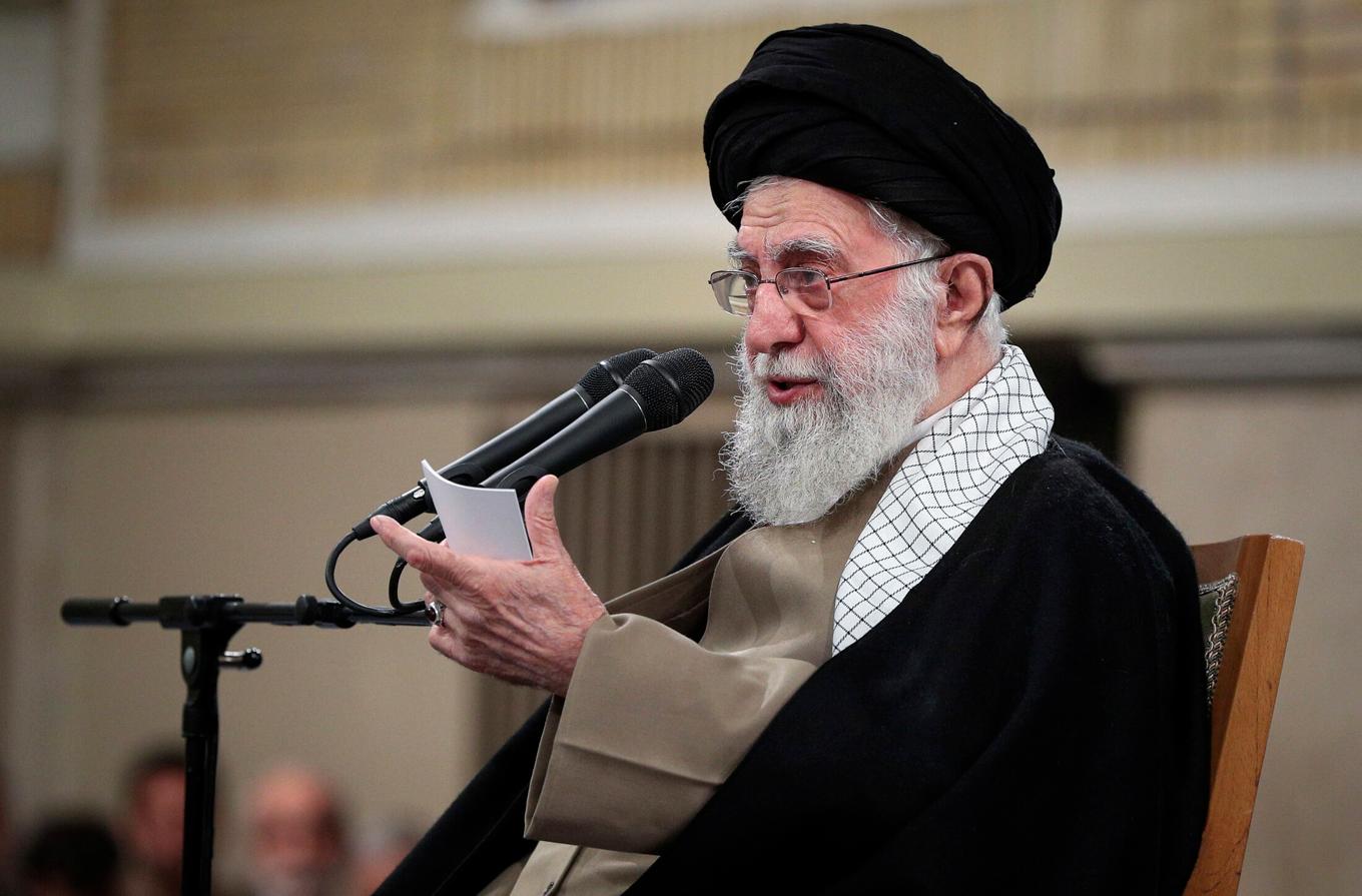 Irans högste ledare ayatolla Ali Khamenei. Foto: Irans regim via AP/TT