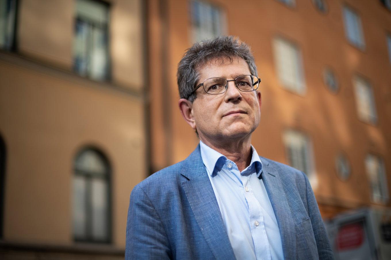 Magnus Henrekson, professor i nationalekonomi och verksam vid Institutet för näringslivsforskning, tror inte på en framtid för Northvolts batterifabrik. Arkivbild. Foto: Lisa Hallgren/SvD/TT