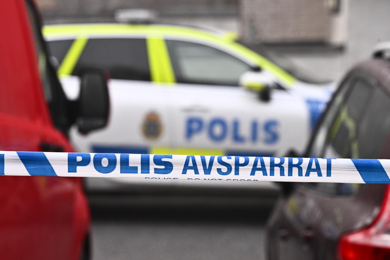 Polisen har spärrat av en bostad i Västerås efter ett misstänkt mord. Arkivbild. Foto: Claudio Bresciani/TT