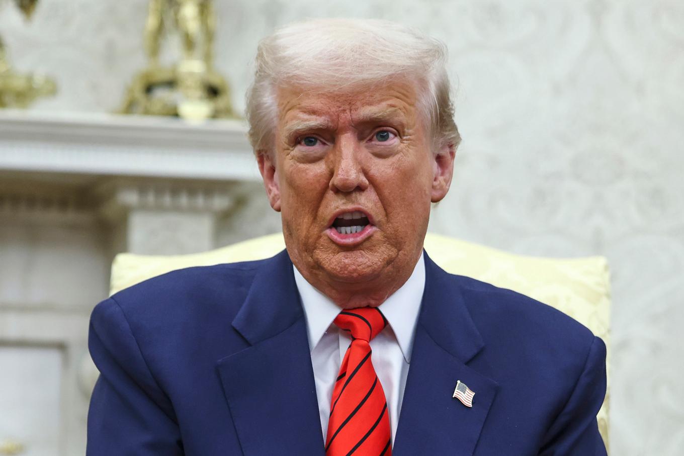 President Donald Trump. Arkivbild Foto: Pool/AP/TT