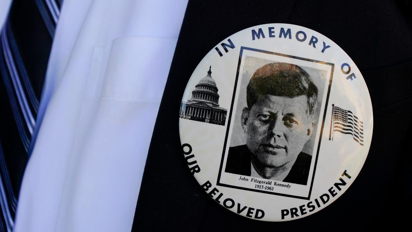 Demokraten John F Kennedy mördades i Dallas 1963. Arkivbild. Foto: Julio Cortez/AP/TT