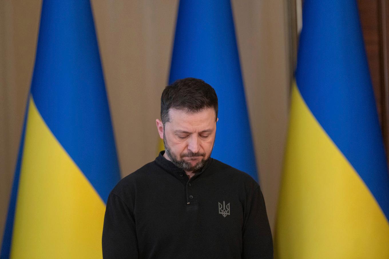 Ukrainas president Volodymyr Zelenskyj. Arkivbild. Foto: Efrem Lukatsky/AP/TT