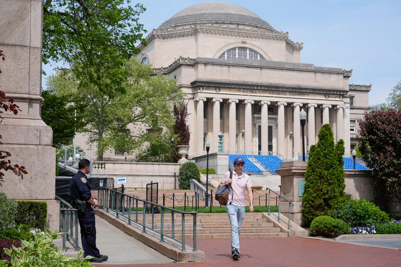 Columbia University är ett av de åtta privata universiteten i USA som räknas som så kallade "Ivy League". Foto: Seth Wenig/AP/TT