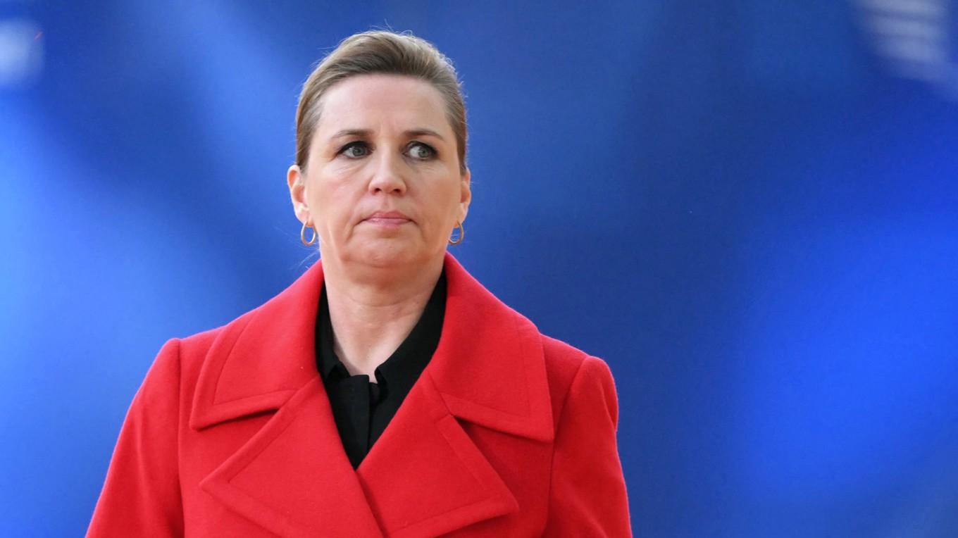 Den danska statsministern Mette Frederiksen. Foto: Nicolas Tucat/AFP via Getty Images