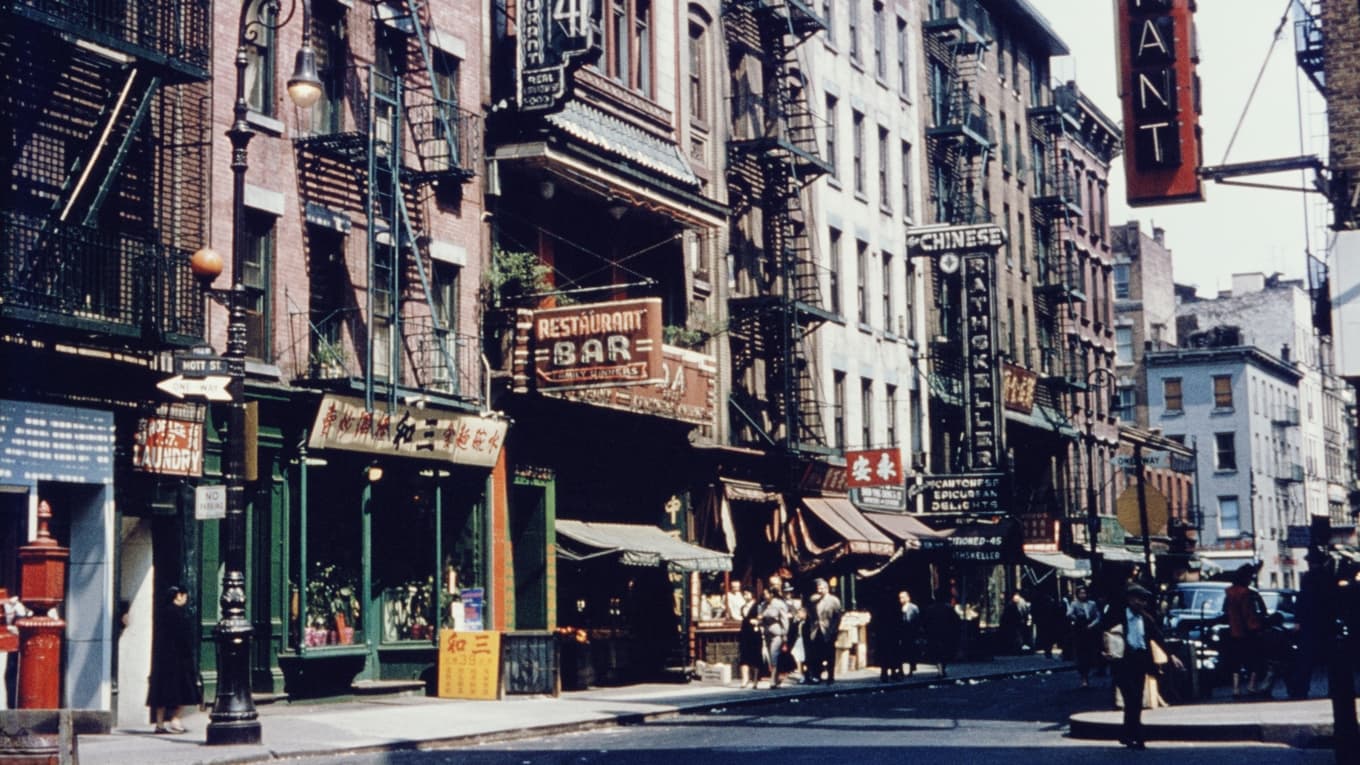 Bilden av USA på 1950-talet som ett lyckligt och säkert land var till stora delar sann. Sedan dess har ökad brottslighet, inte minst i storstäderna, delvis förändrat den bilden. Foto: Harvey Meston/Archive Photos/Getty Images