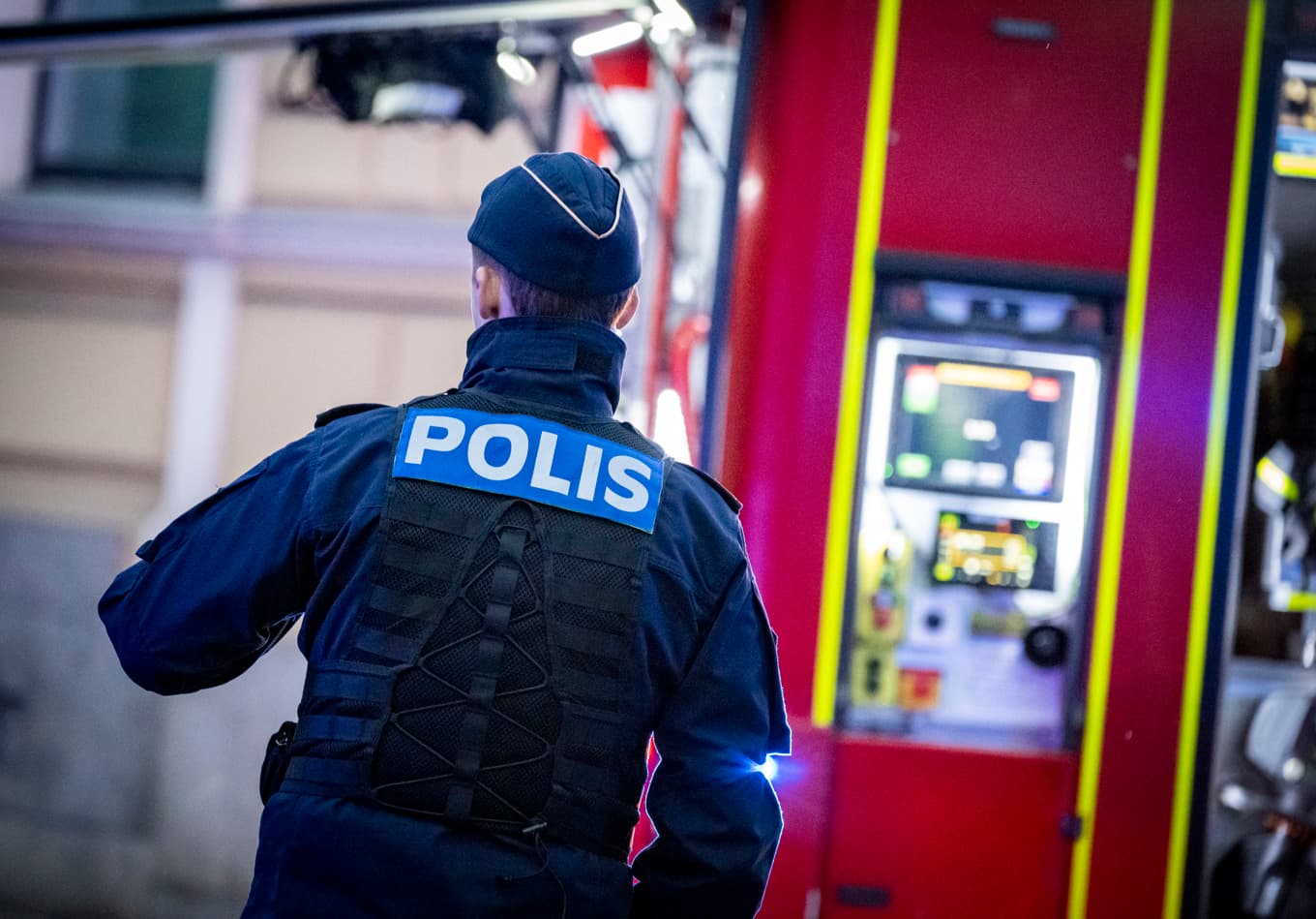 Polisen uppger att de fått larm om utsläpp av farligt ämne. Arkivbild. Foto: Johan Nilsson / TT