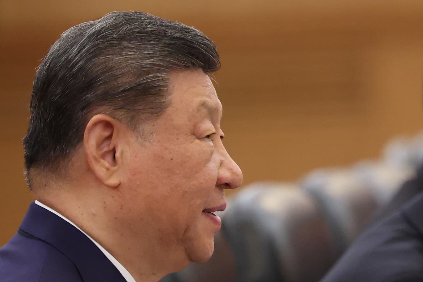 Kinas ledare Xi Jinping, på bild från i maj. Foto: Maxim Shemetov/AP/TT